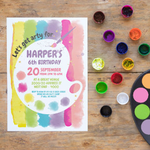 Invitation Fête d'anniversaire