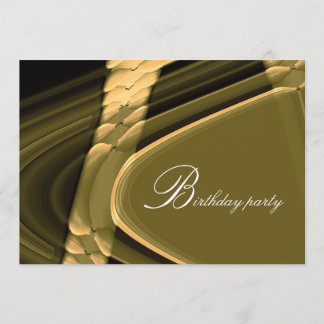 Invitation fête d'anniversaire