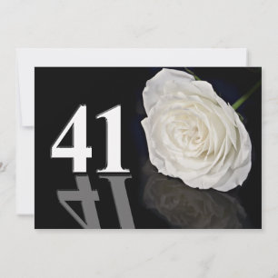 Invitation fête d'anniversaire 41 ans