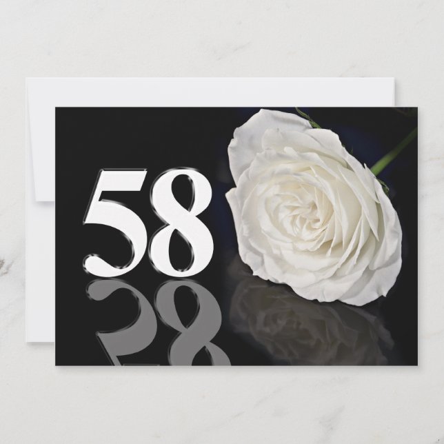 Invitation fête d'anniversaire 586 ans (Devant)