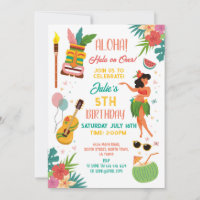 Fête d'anniversaire Aloha Tiki Lei Aloha