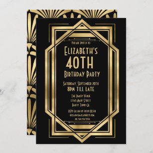 Invitations Faire Part Cartes Anniversaire Ans Zazzle Fr