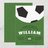 Fête d'anniversaire ballon de football