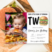 Fête d'anniversaire BBQ Burger 2 ans