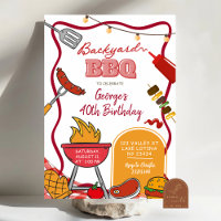 Fête d'anniversaire BBQ dans la cour