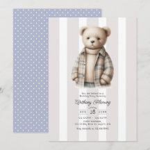 Fête d'anniversaire classique avec un ours en pelu