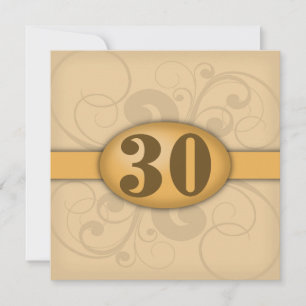 Invitation Fête d'anniversaire / d'anniversaire de mariage 30