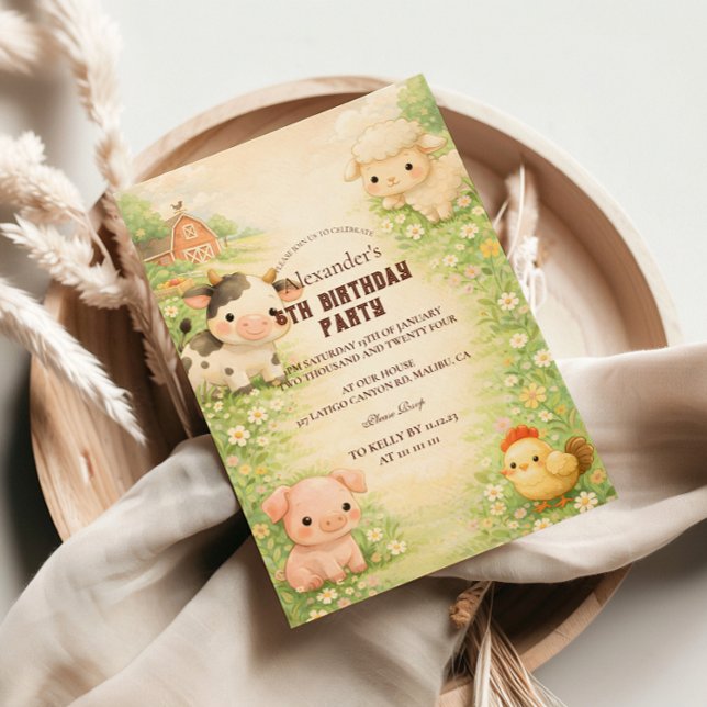 Invitation Fête d'anniversaire de conte de fée pour enfants à (Créateur téléchargé)
