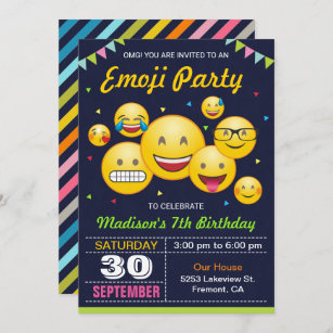 Cadeaux Emoji D Anniversaire Zazzle Fr