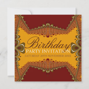 Invitation Fête d'anniversaire de la Déesse de la Terre