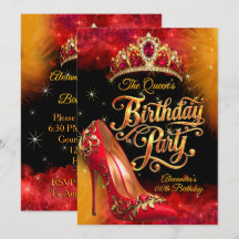 Fête d'anniversaire de la princesse reine Chaussur