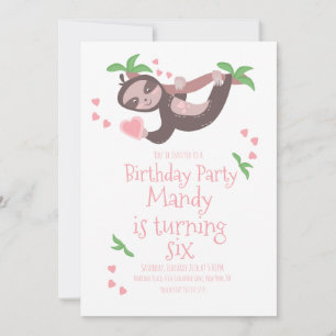 Invitation Fête d'anniversaire de la Saint-Valentin de paress