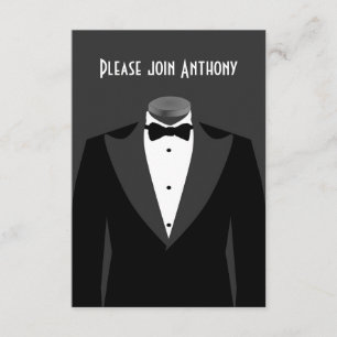 Invitation Fête d'anniversaire de l'agent secret