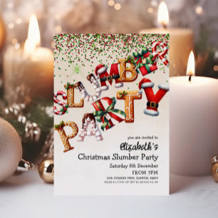 Invitation Fête d'anniversaire de Noël Stwood
