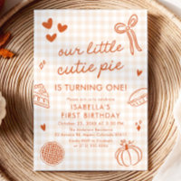 Fête d'anniversaire de notre petit chou à l'automn