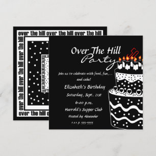 Invitation Fête d'anniversaire de Over Hill