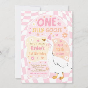 Invitation Fête d'anniversaire de printemps pour la 1re année