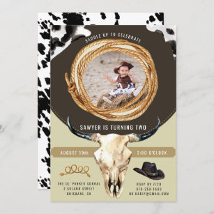 Invitations Faire Part Cowboy Zazzle Fr