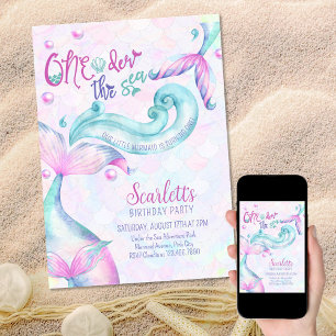 Invitation Fête d'anniversaire des 1 an de Oneder la Mer Queu