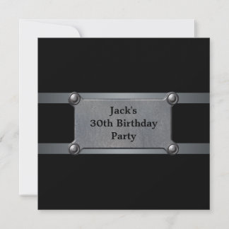 Invitation Fête d'anniversaire des 30 ans de Black Metal Mans