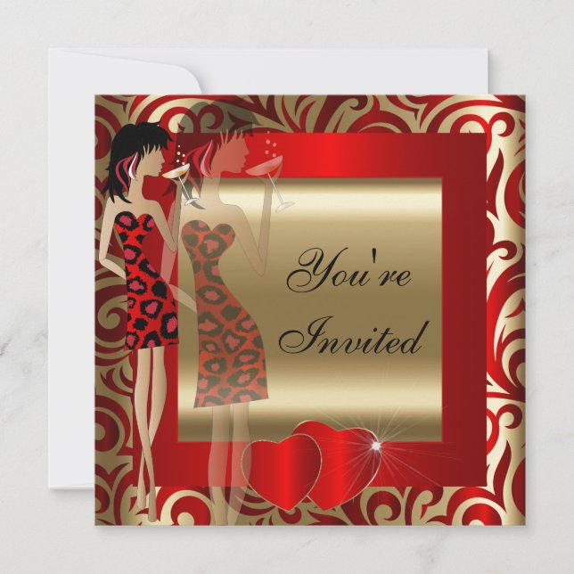 Invitation Fête d'anniversaire des 40 ans | Texte DIY (Devant)