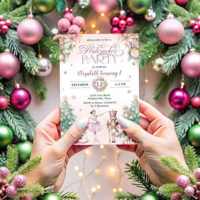 Invitation Fête d'anniversaire des filles de crêpes roses (Créateur téléchargé)