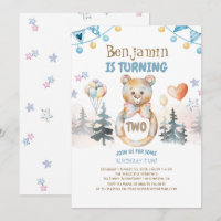Fête d'anniversaire du bébé d'ours de nounours