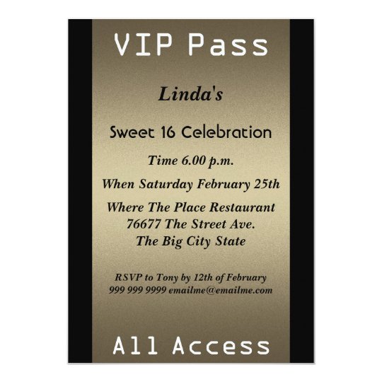 Invitation Fete D Anniversaire Du Bonbon 16 A Passage De Vip Zazzle Fr Invitation Fete D Anniversaire Du Bonbon 16 A Passage De Vip Zazzle Fr
