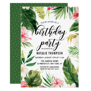 Invitations Faire Part Cartes Anniversaire Natalie Zazzle Fr