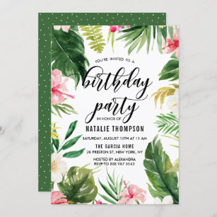 Invitations Faire Part Cartes Anniversaire Natalie Zazzle Fr