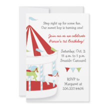 Fête d'anniversaire du carrousel