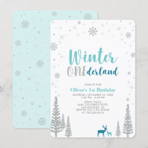 Invitation Fête d'anniversaire d'un garçon pour son premier h