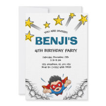 Fête d'anniversaire enfant super-héros