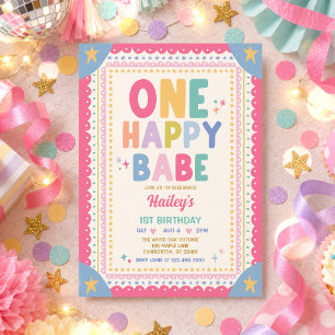 Invitation Fête d'anniversaire fantaisiste d'une petite fille