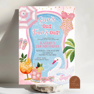 Invitation Fête d'anniversaire fantaisiste pour adultes avec