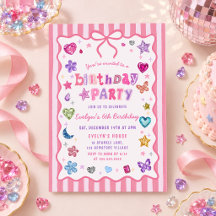 Fête d'anniversaire fille une perle capricieuse