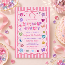 Fête d'anniversaire fille une perle capricieuse