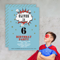 Fête d'anniversaire garçon bulle de parole bande d