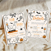 Fête d'anniversaire Halloween Quatre Toujours Effr