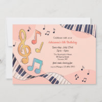 Fête d'anniversaire musicale