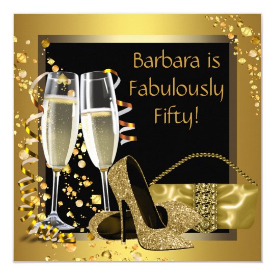 Invitation Fete D Anniversaire Noire De Champagne D Or Zazzle Fr Invitation Fete D Anniversaire Noire De Champagne D Or Zazzle Fr