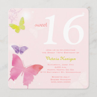 Invitation Fête d'anniversaire orientée du bonbon 16 à
