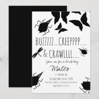 Fête d'anniversaire papillon libellule insecte