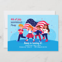 Fête d'anniversaire patriotique