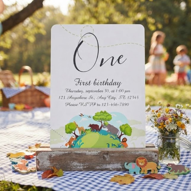 Invitation Fête d'anniversaire pour enfants (Créateur téléchargé)