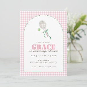 Invitation Fête d'anniversaire pour filles de 11 ans au thème