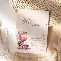 Fête d'anniversaire Sip Sip Hooray Bohème Mauve