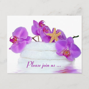 Invitations Faire Part Cartes Anniversaire Orchidee Zazzle Fr