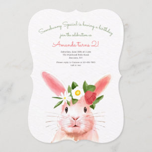 Invitation Fête d'anniversaire spéciale