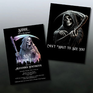 Invitation Fête d'anniversaire surprise des 35 ans du Grim Re